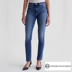 AG JEANS The Prima Cigarette Cut Mid-Rise Slim Straight Comfort Stretch Jean